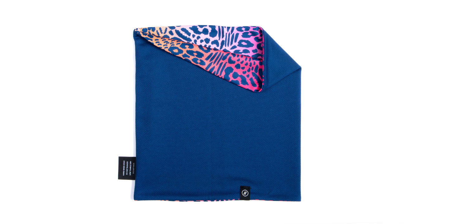 Cheetah/Navy Neck Gaiter - Image 4